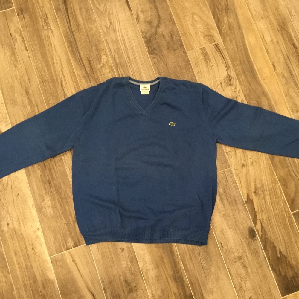 Lacoste v-neck sweater